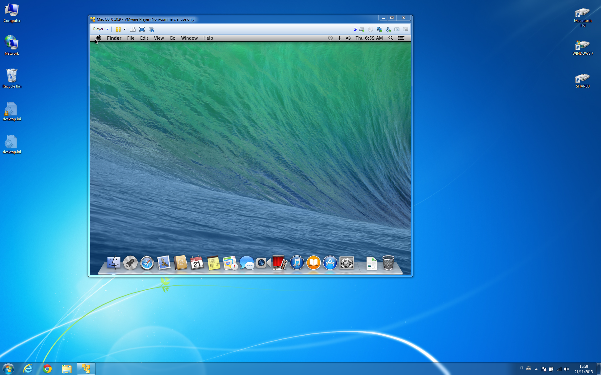 mac virtual machine for windows 7